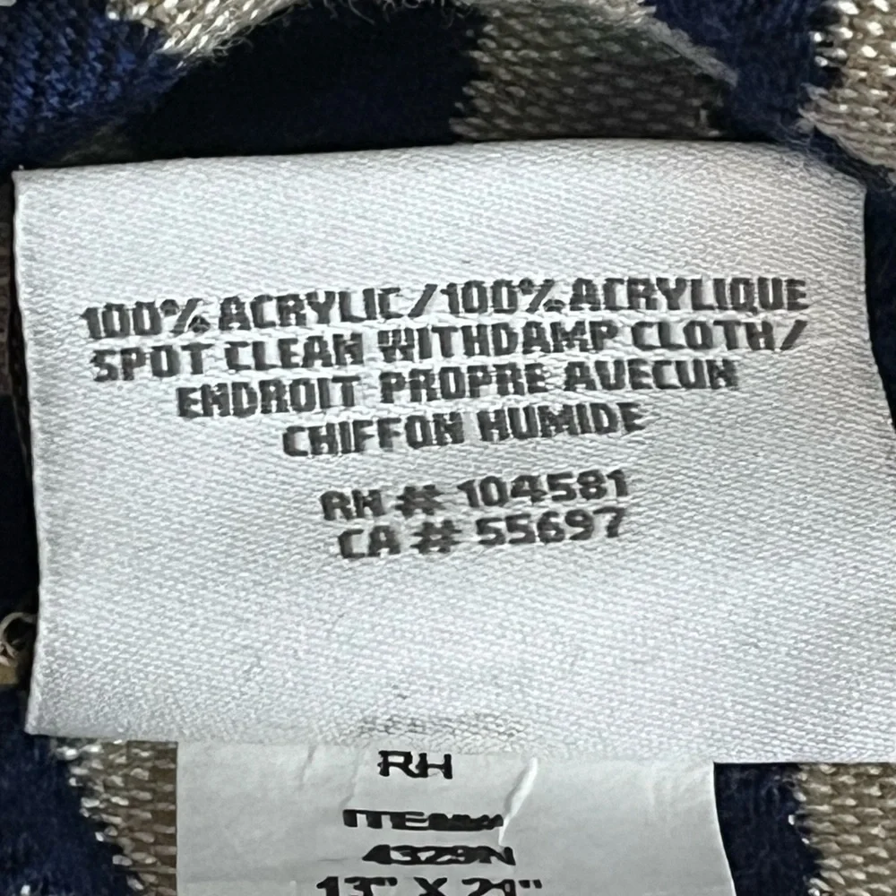 Restoration Hardware R H Pillow Sham